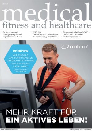 Jahresabo medical fitness and healthcare – (2 Ausgaben)