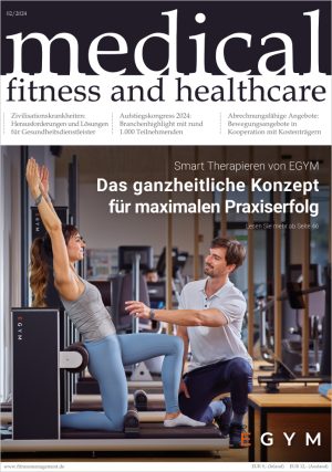 Jahresabo medical fitness and healthcare – (2 Ausgaben)